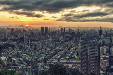 Taipei Cityscape yukarıdan