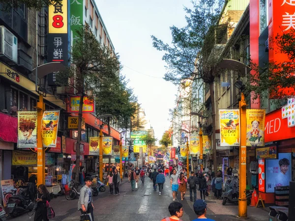 Distrito comercial Ximen, Taipei, Taiwán — Foto de Stock