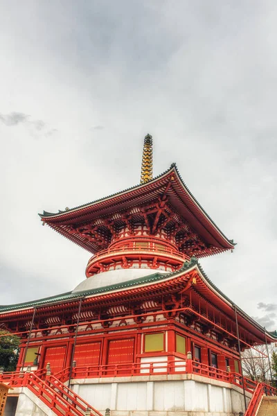 Μεγάλη παγόδα της ειρήνης, Naritasan ναός, Ναρίτα της Ιαπωνίας — Φωτογραφία Αρχείου