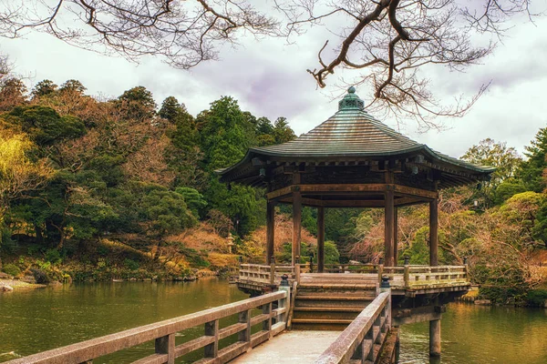 Pagode im Garten des Narita-Tempels — Stockfoto