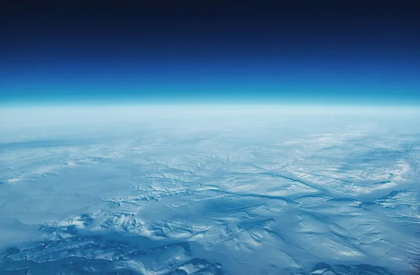 Extremes arktisches Terrain — Stockfoto