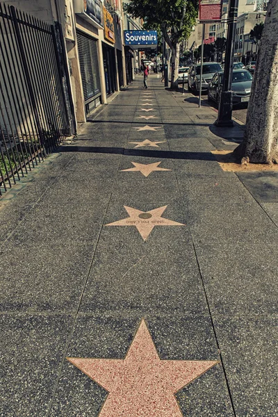 Los Angeles Amerika Birleşik Devletleri Şubat 2018 Walk Fame Batımında — Stok fotoğraf
