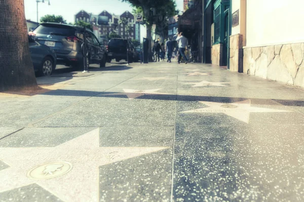 Los Angeles Usa February 2018 Hollywood Stars Walk Fame Los — Stock Photo, Image