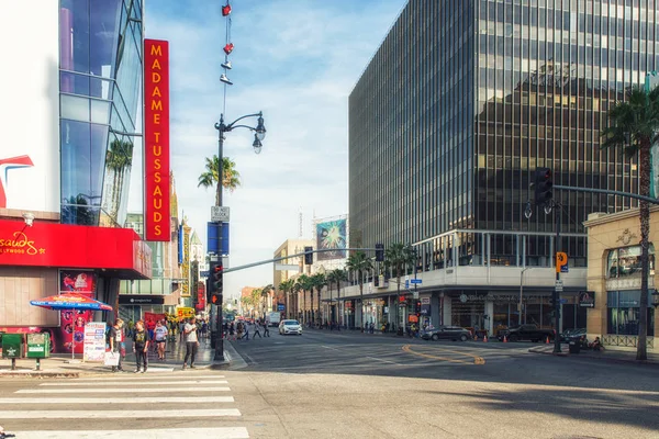 Los Angeles Eua Fevereiro 2018 Hollywood Boulevard Los Angeles — Fotografia de Stock