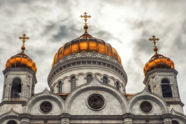 A Catedral de Cristo Salvador - a catedral principal do russo — Fotografia de Stock