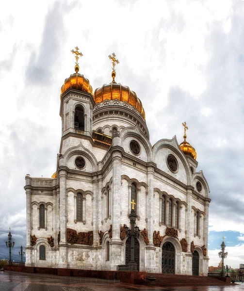 Catedral de Cristo Salvador Moscou Rússia — Fotografia de Stock