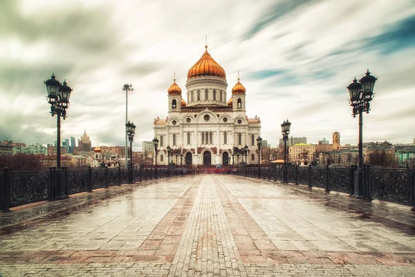 Catedral de Cristo Salvador, Moscú — Foto de Stock