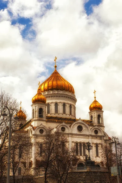 Catedral de Cristo Salvador, Moscou — Fotografia de Stock