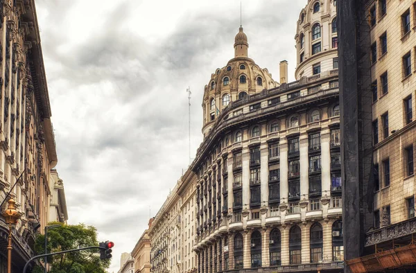 Edificios históricos fachadas, Buenos Aires —  Fotos de Stock