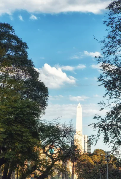 Az Obelisco de Buenos Aires — Stock Fotó