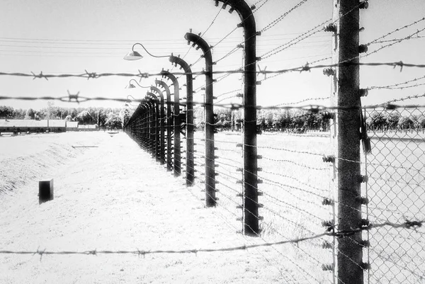 Концтабір Аушвіц — стокове фото