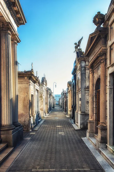 Cementerio de Recoleta en Buenos Aires, Argentina — Foto de Stock