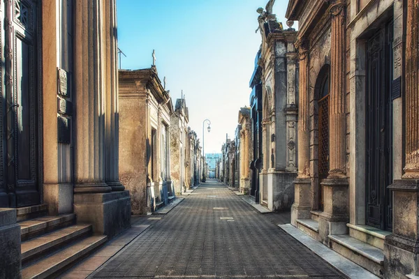 Cementerio de Recoleta en Buenos Aires, Argentina — Foto de Stock