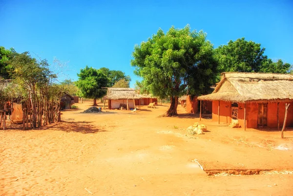 Pueblo malgache en Madagascar — Foto de Stock