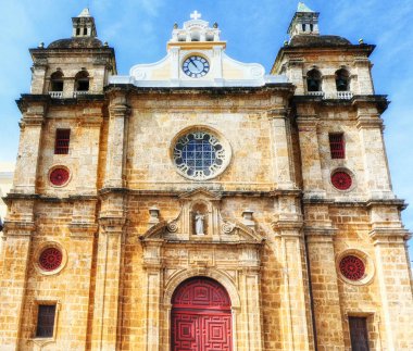 Church of St Peter Claver Cartagena, Kolombiya