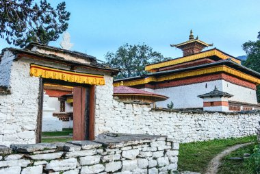 Paro Dzong 1644 yılında başlatıldı ama 1906 'da neredeyse yangın tarafından yok edildi. Mücevher Tepesi Kalesi anlamına gelen Rinpung Dzong olarak da bilinir. Dzonglar, hem sivil yönetim merkezi hem de canavar görevi gören kale manastırlarıdır.