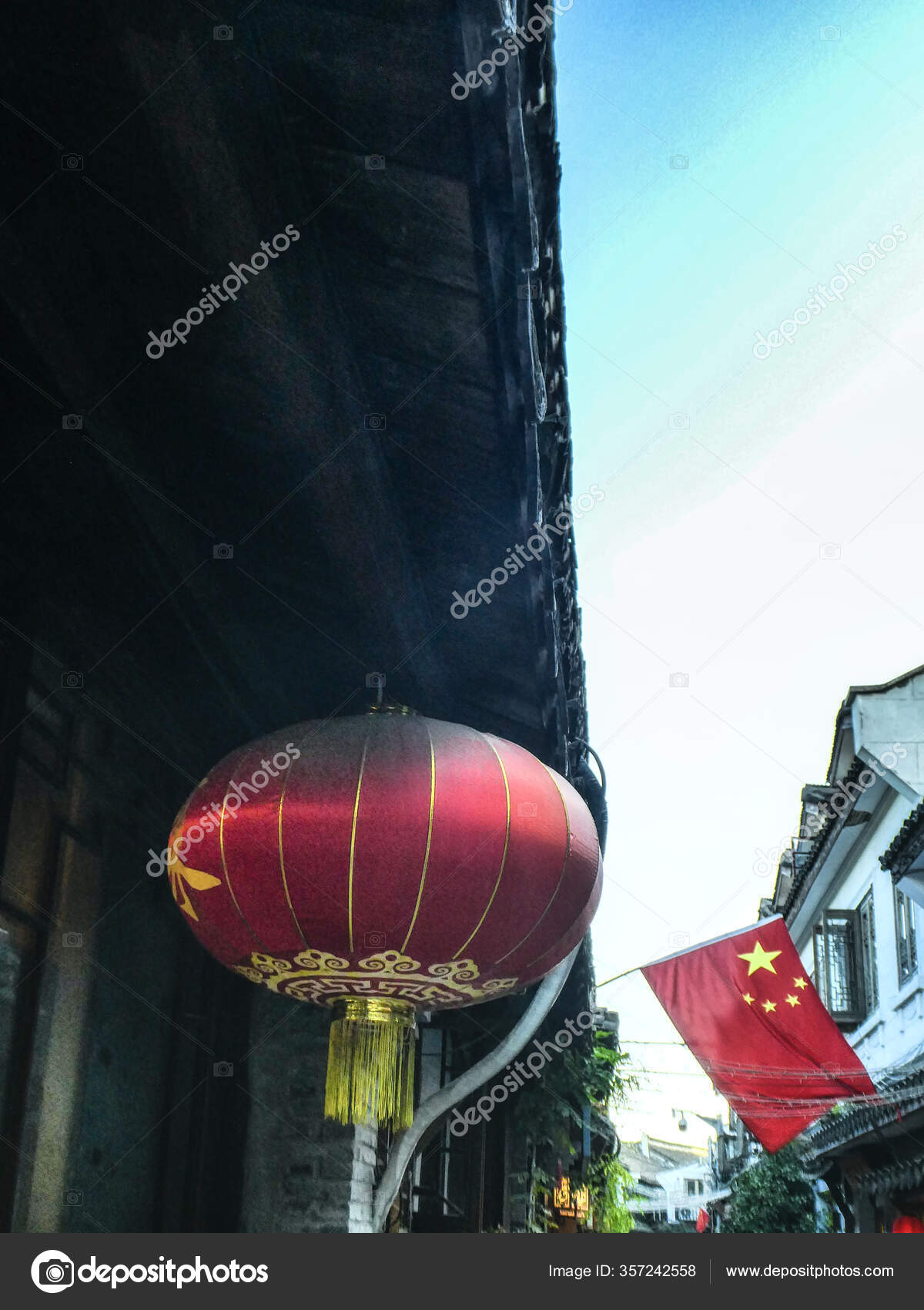 Zhujiajiao China November 2019 Zhujiajiao Eine Antike Stadt Bezirk