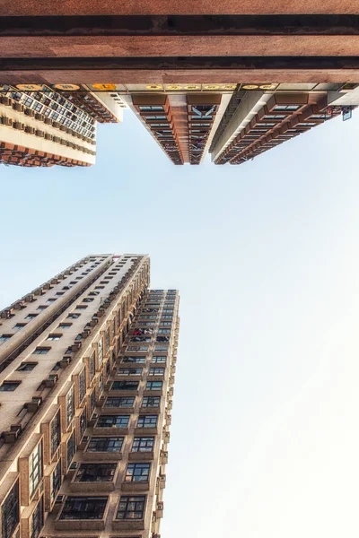 Highrise Housing Domina Limitada Masa Tierra Hong Kong 104 Con — Foto de Stock