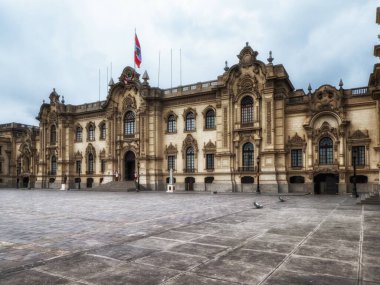 Lima, Peru: Devlet Sarayı, Pizarro Evi olarak bilinen Başkanlık Konutu, Lima Tarihi Merkezi, Unesco Dünya Mirası Alanı,