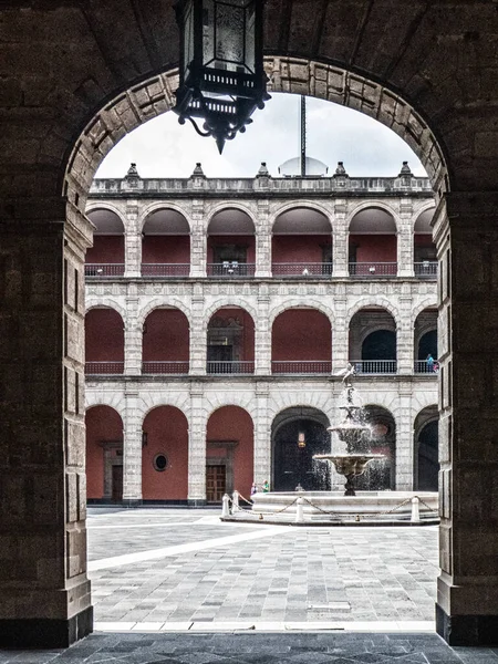 Inside of National Palace, in Zocalo square, Mexico city