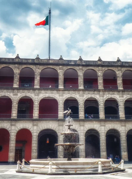 Inside of National Palace, in Zocalo square, Mexico city