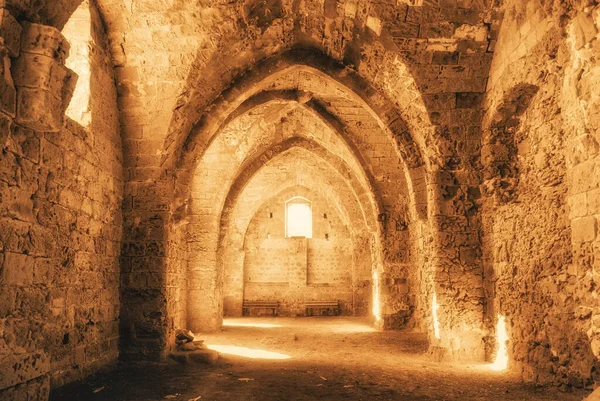 Vaulted Hall Citadel Othello Tower Famagusta Turkish Republic Northern Cyprus — Stock Photo, Image