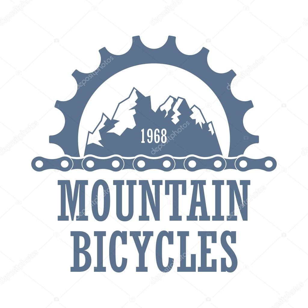mountain bicycles travel company logo