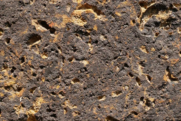 Full Frame Shot Stone Pores Surface Background — Stock Photo, Image