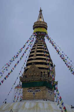 Güzel Buda tapınağının manzaralı görüntüsü. 