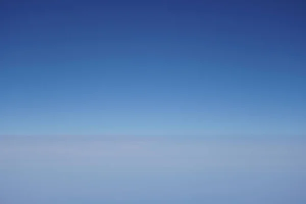 Gökyüzündeki Bulutların Manzaralı Görüntüsü Mavi Gökyüzü — Stok fotoğraf