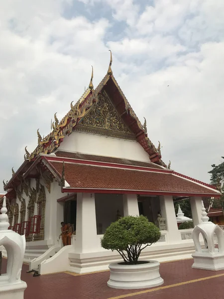 Tiro Cênico Belo Templo Buda — Fotografia de Stock