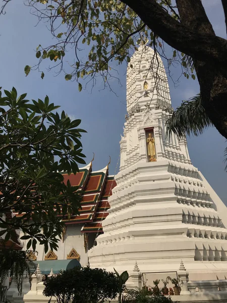 Plan Panoramique Magnifique Temple Bouddha — Photo