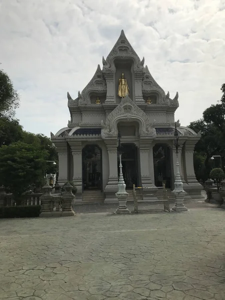 Plan Panoramique Magnifique Temple Bouddha — Photo