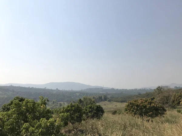 Plano Escénico Del Prado Montaña Día Soleado — Foto de Stock