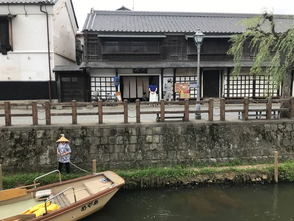 Ντεμοντέ Ιαπωνικά Κτίρια Στην Παλιά Πόλη Κιότο Ιαπωνία — Φωτογραφία Αρχείου