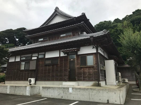 Edificios Japoneses Pasados Moda Casco Antiguo Kioto Japón —  Fotos de Stock