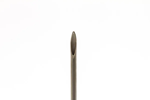 Syringe on white background — Stock Photo, Image
