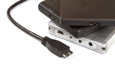 usb kablosuyla harici sabit disk