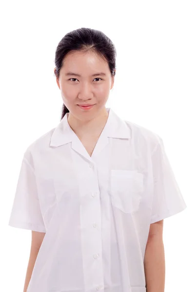 Asian teenage girl high school student — Stock Photo, Image