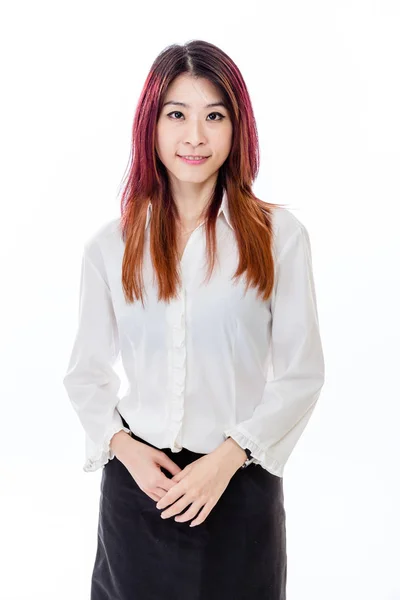 Retrato de mulher de negócios asiática — Fotografia de Stock