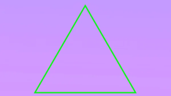 Retro tunel trójkątów abstrakcyjnych — Zdjęcie stockowe