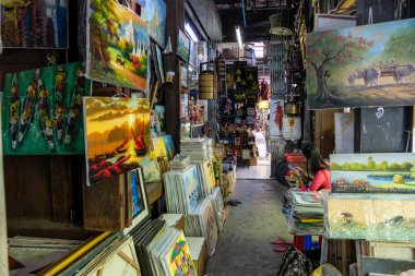 Bogyoke Aung San Market, a bazaar in central Yangon. The market 