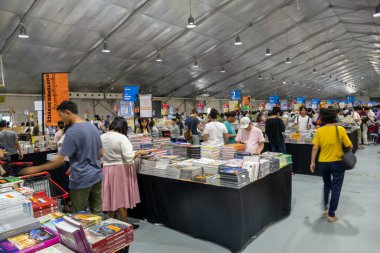 Shoppers at Big Bad Wolf book fair in Yangon, the world’s bigg