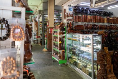Bogyoke Aung San Market, a bazaar in central Yangon. The market 