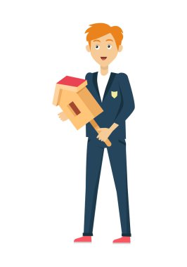 Okul çocuğu izole karakter