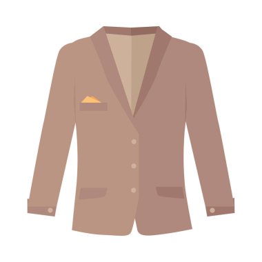 Unisex ceket üzerine beyaz izole. Sonbahar kıyafetleri.