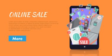 Online Market satış tekniği bavul içinde