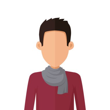 Genç adam özel Avatar simge