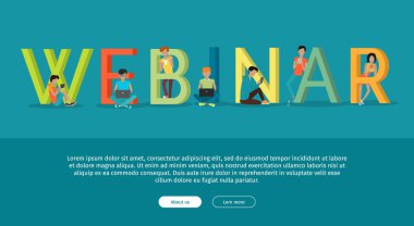 Düz Webinar afiş