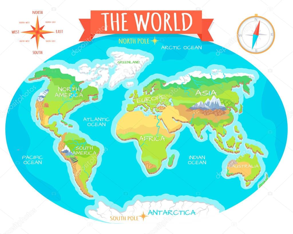 44+ 7 Continentes Del Mundo Images - Dato Mapa